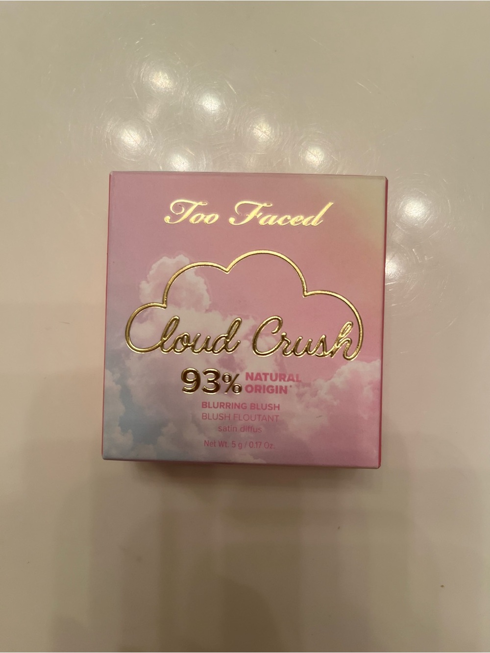 Too Faced Cloud Crush Blurring Blush- Shade Golden Hour